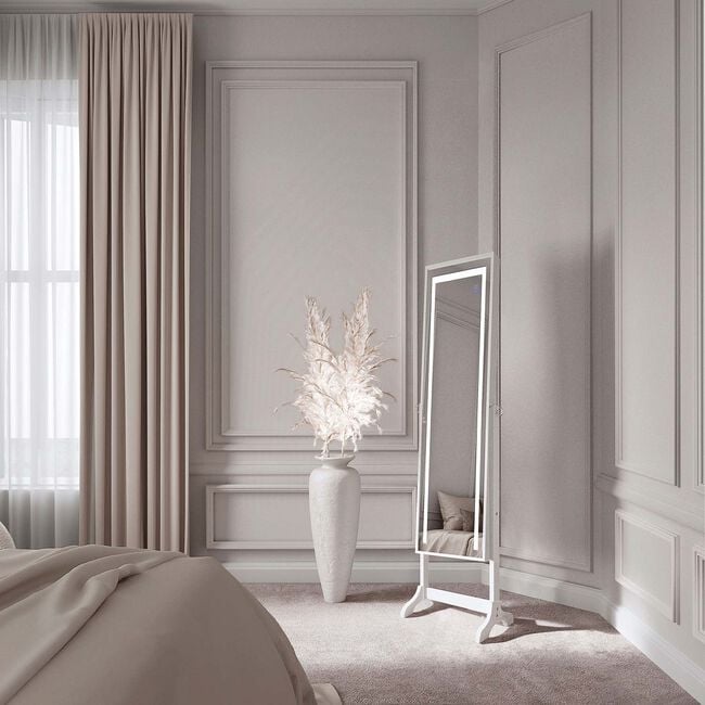 Nova LED Mirror Jewellery Cabinet