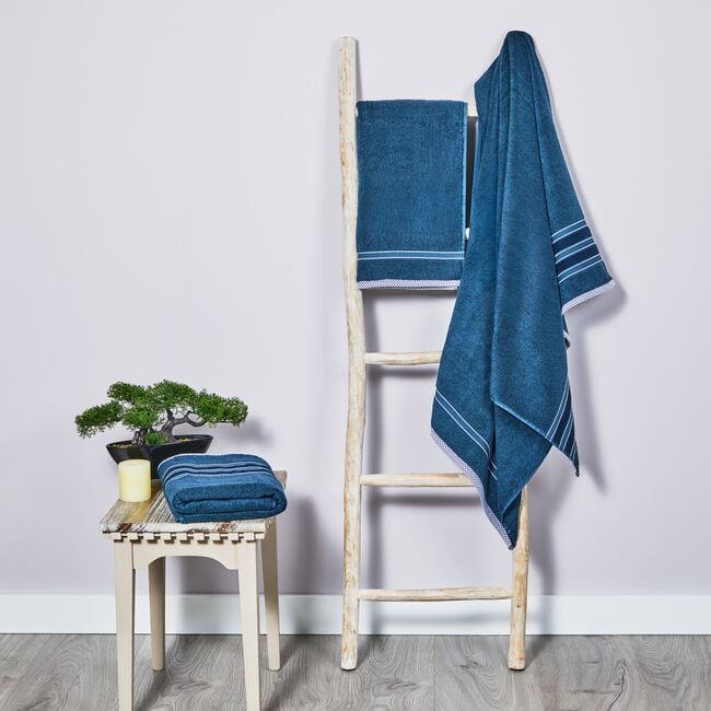 ADARE NAVY 600GSM Hand Towel