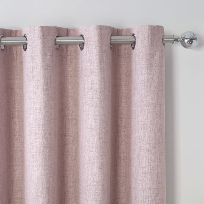 HACKNEY BLACKOUT BLUSH 135x240cm Curtain Panel 