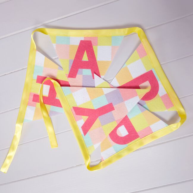 Blossom Lane Spring Blocks Easter Bunting