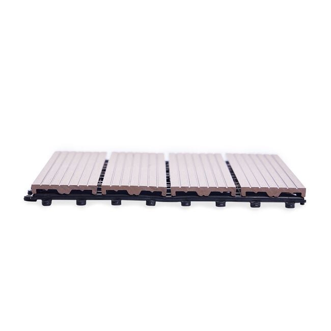 DECK TILE Dark Brown Set Of 4