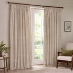 YARD PENCIL PLEAT HEBDEN NATURAL 66x72 Curtain