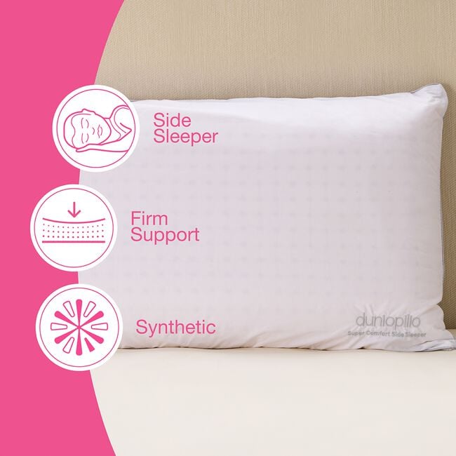 Dunlopillo Super Comfort Side Sleeper Pillow