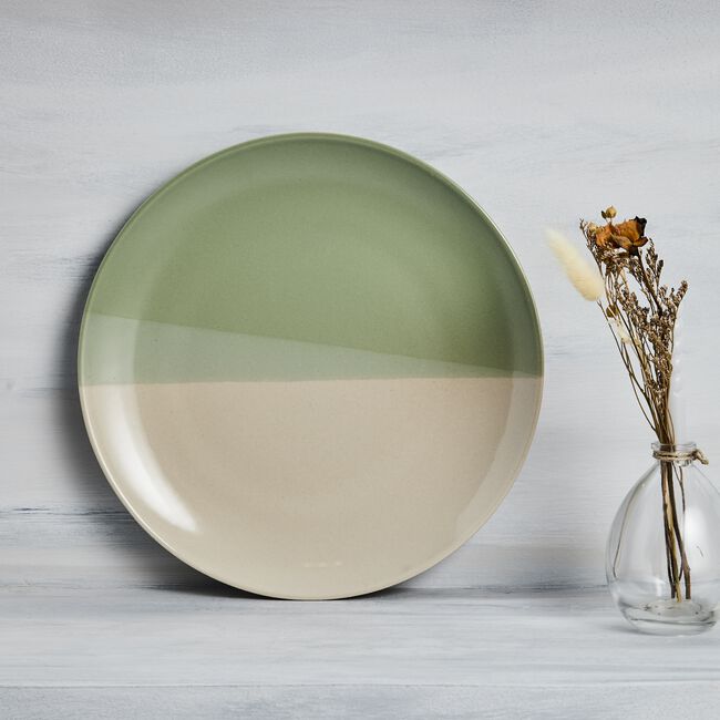 ABNEY & CROFT THREE TONE Sage Cereal Bowl