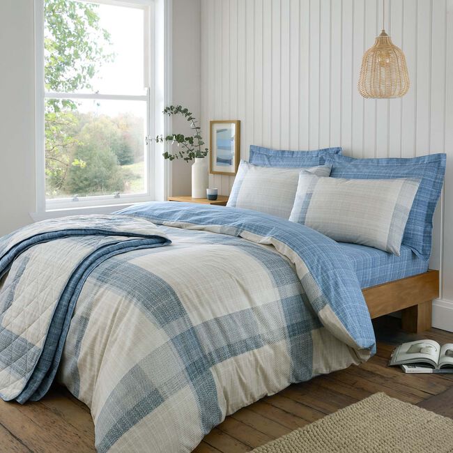 SINGLE DUVET COVER Quinn Check
