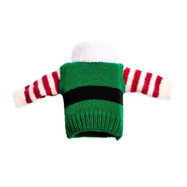 Elf Jumper Wine Bottle Cover