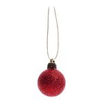 49PACK RED Mini Bauble Set