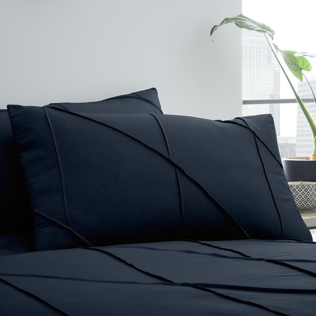 SINGLE DUVET COVER Serene Dart Navy