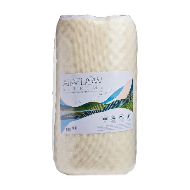 AIRFLOW SUPREME S/KING Memory Foam Mattress Topper