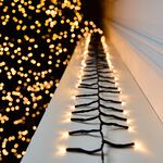 2000 LED Warm White Cluster Lights