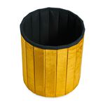 Lion Folding Ottoman - Yellow