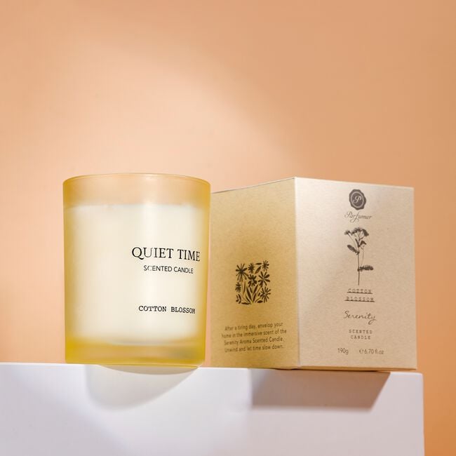 Parfumer Serenity Cotton Blossom 190g Candle