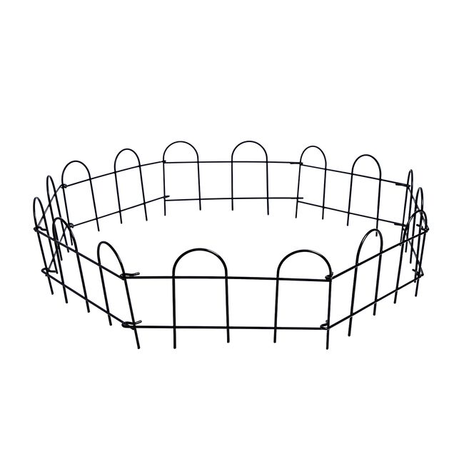 8 Piece Garden Picket Fence