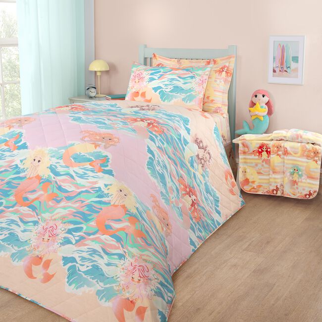West-Coast Mermaids Bedspread 200cm x 220cm