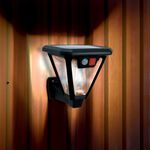 2 in 1 Solar Wall & Post Light with PIR Sensor