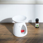 Dots Porcelain Wax Melt Burner