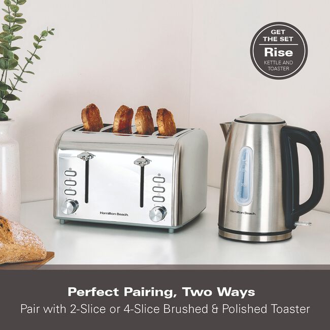 Hamilton Beach 1.7L Stainless Steel Kettle