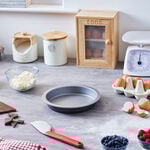 Baker & Salt Silver Sandwich Cake Tin 8″