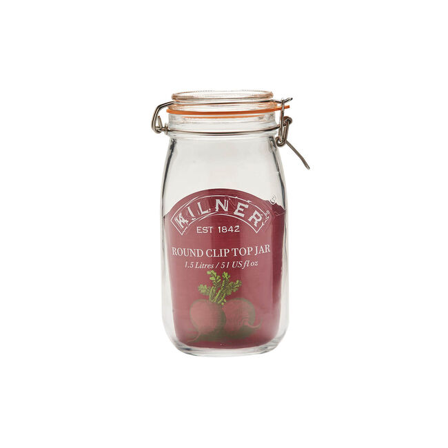 Kilner Round Clip Top Jar 1.5L
