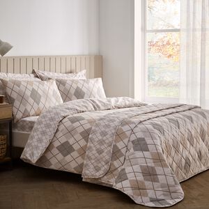 SINGLE DUVET COVER Argyle