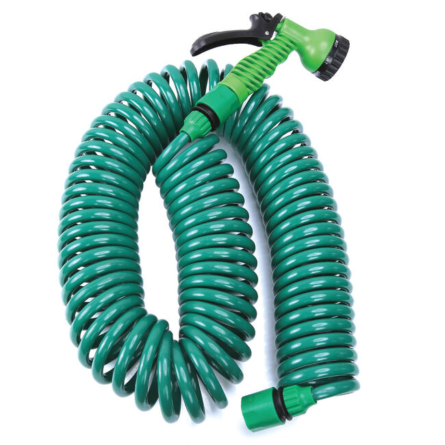 Coiled Garden Hose 15m
