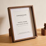 A3 COPENHAGEN WALNUT Photo Frame