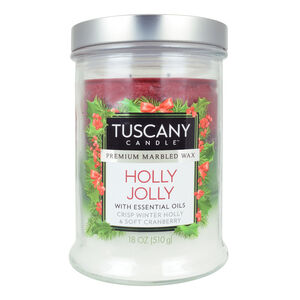 Tuscany Triple Pour Candle Holly Jolly