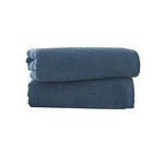 DEYONGS ROMEO 450GSM QUIK DRY NAVY 2PK Facecloth