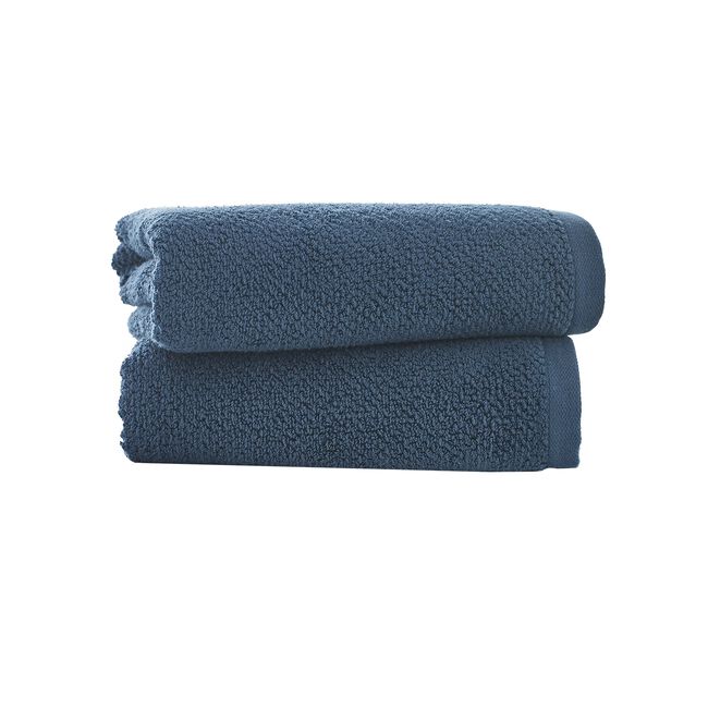 DEYONGS ROMEO 450GSM QUIK DRY NAVY 2PK Facecloth