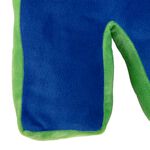 LETTER N Cushion Blue/Green