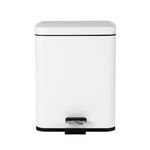 BELDRAY WHITE 5 LITRE SOFT-CLOSE Pedal Compartment Bin
