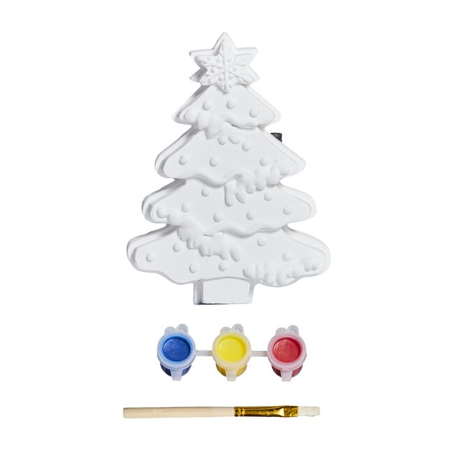 Paint Your Own Christmas Tree Magnet