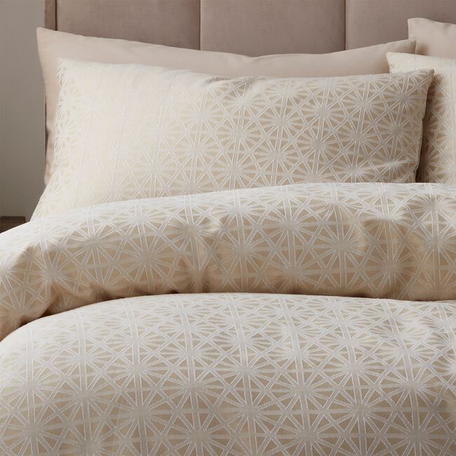 DOUBLE DUVET COVER Appletree Geo Jacquard