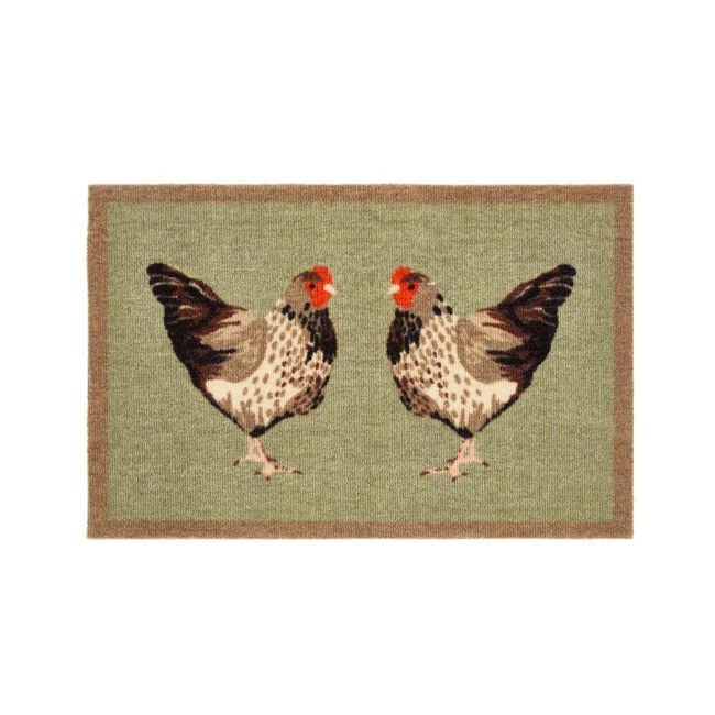 My Mat Chickens Door Mat 50cm x 75cm