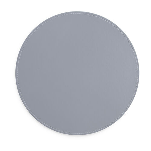 Reversible Round Placemats - Duck Egg & Grey