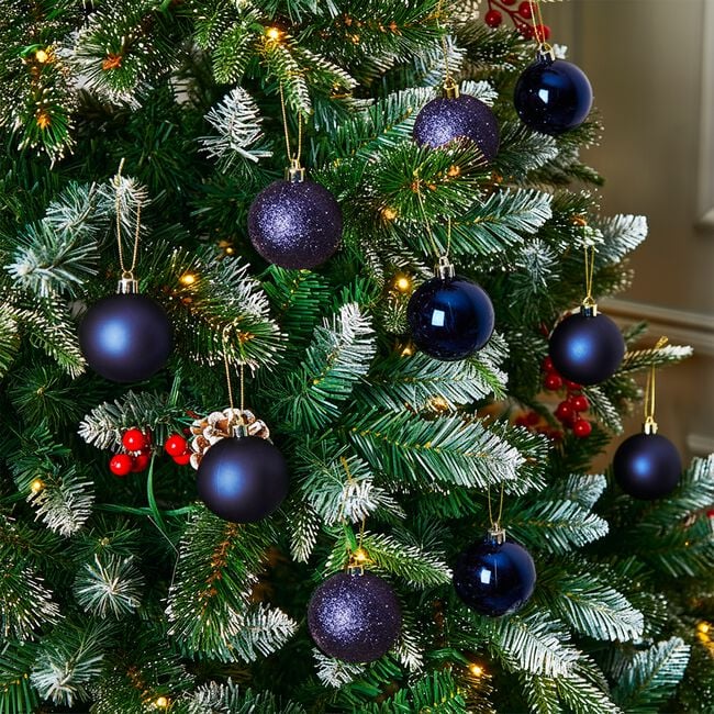 20PACK IMPERIAL BLUE Bauble Set