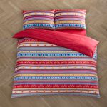 SINGLE DUVET COVER Festive Fairisle