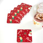 Santa's Workshop 6 Pack Mats & Coasters