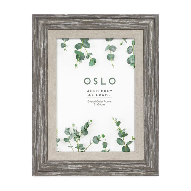 10x12 OSLO AGED GREY Frame 
