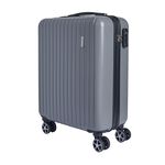 Cabin Size Lightweight Hardshell Luggage - SIlver