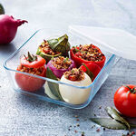 Pyrex® Cook & Freeze Square Dish with Lid 2L
