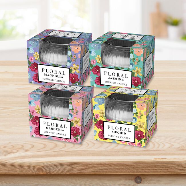 Floral Orchid 85g Candle