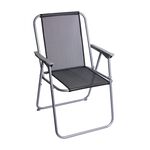 Black Folding Camping Chair