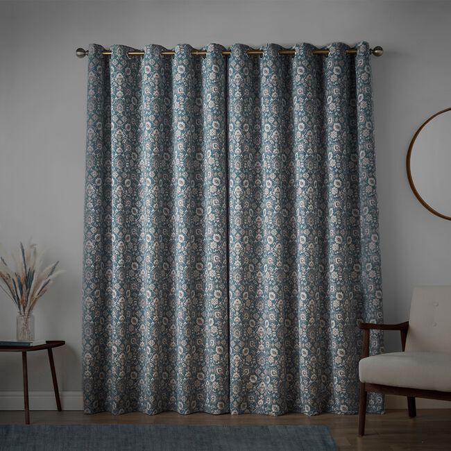 Artemisa Azure 90x90 Curtain 