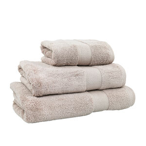 Light Turquoise Cotton Terry Mr Fox Embroidered Towels