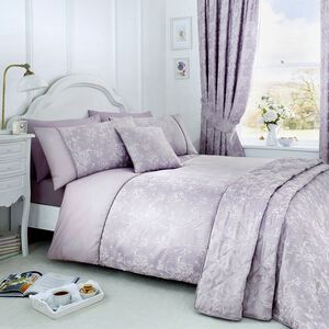 SINGLE DUVET COVER Dreams & Drapes Jasmine Lavender