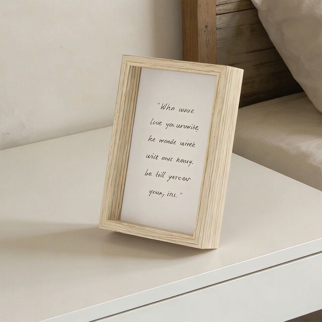 A4 COPENHAGEN NATURAL Photo Frame