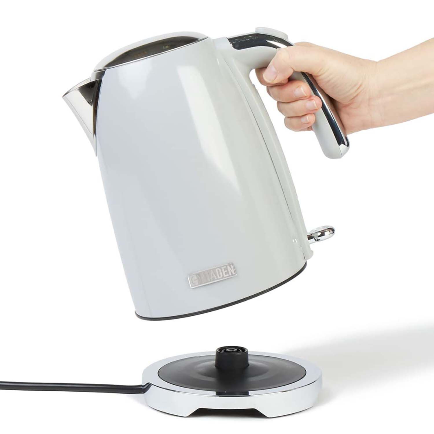 Haden Brighton 1.7L Light Grey Kettle Home Store + More