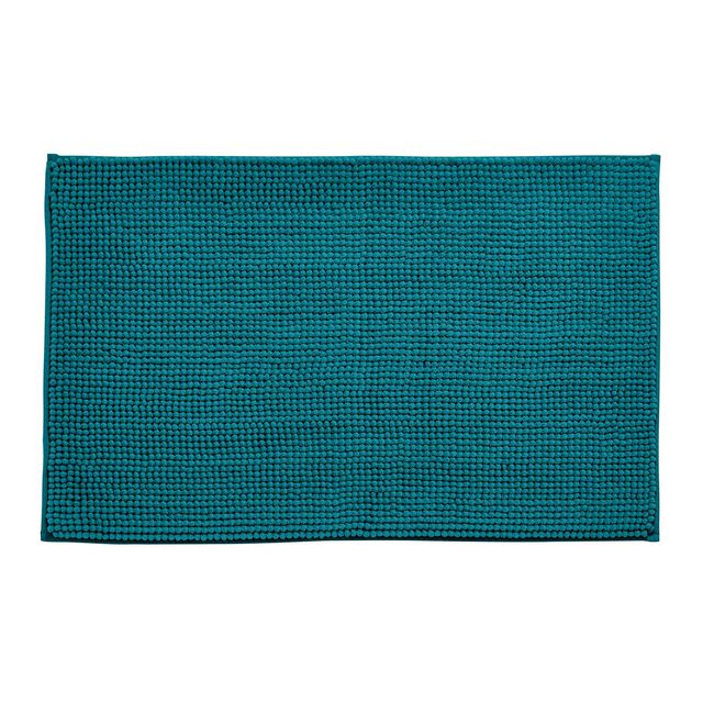 CATHERINE LANSFIELD TEAL BOBBLE 50x80cm Bath Mat