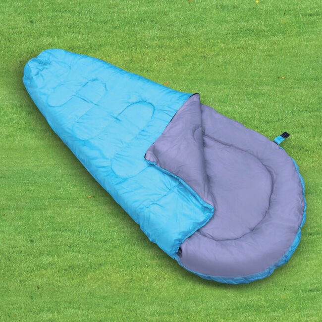 Blue Mummy Sleeping Bag